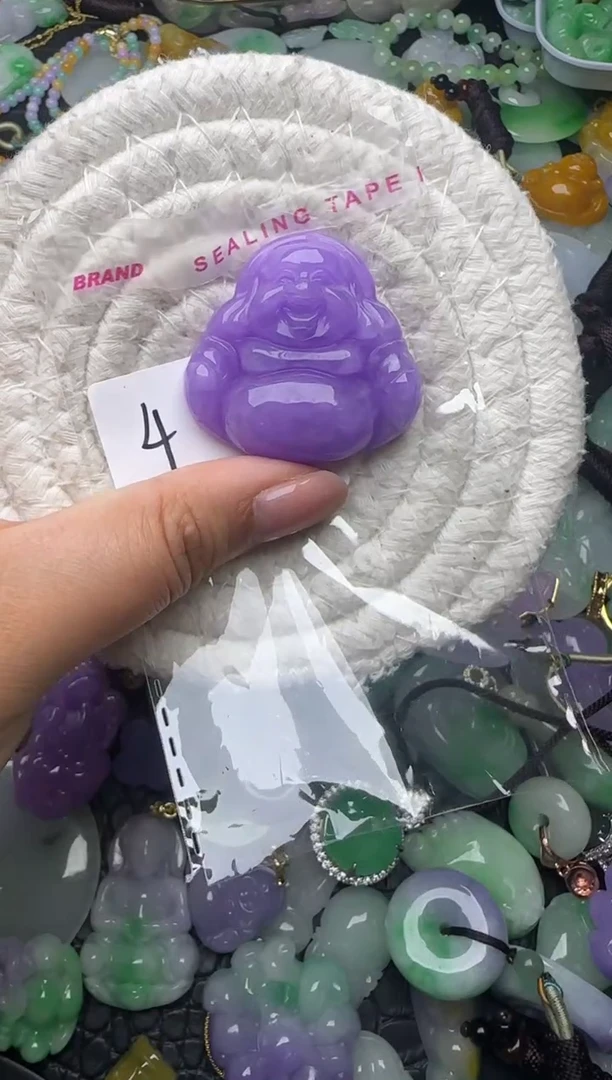 颈饰未镶嵌翡翠缅甸翡翠吊坠