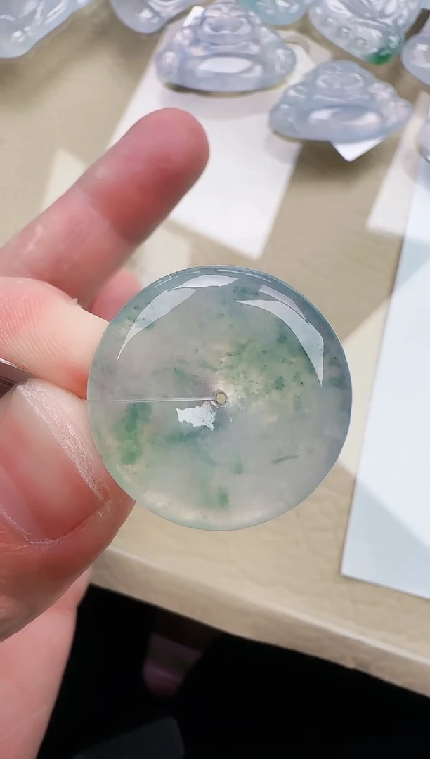 颈饰未镶嵌翡翠缅甸翡翠a货
