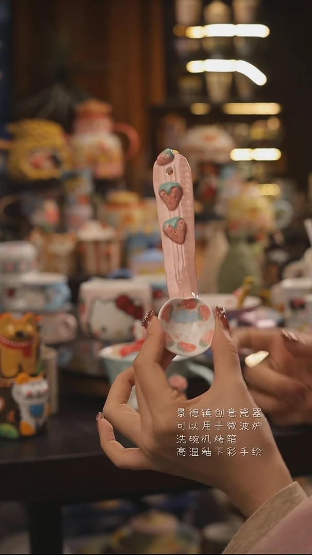 景德镇釉下彩绘设计师款式陶瓷