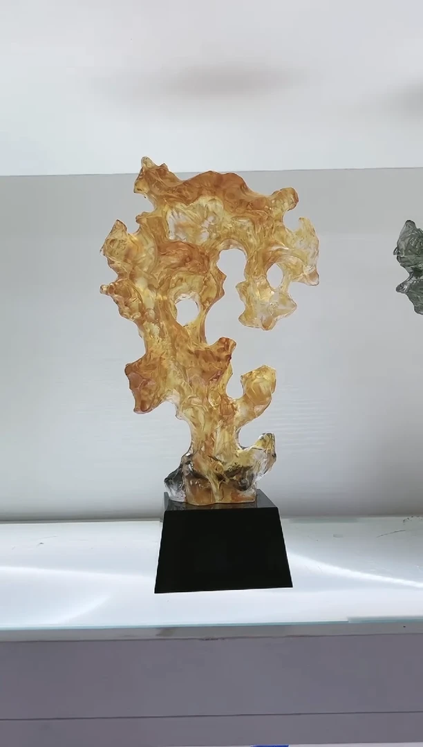 手工艺品琉璃古法琉璃太湖石