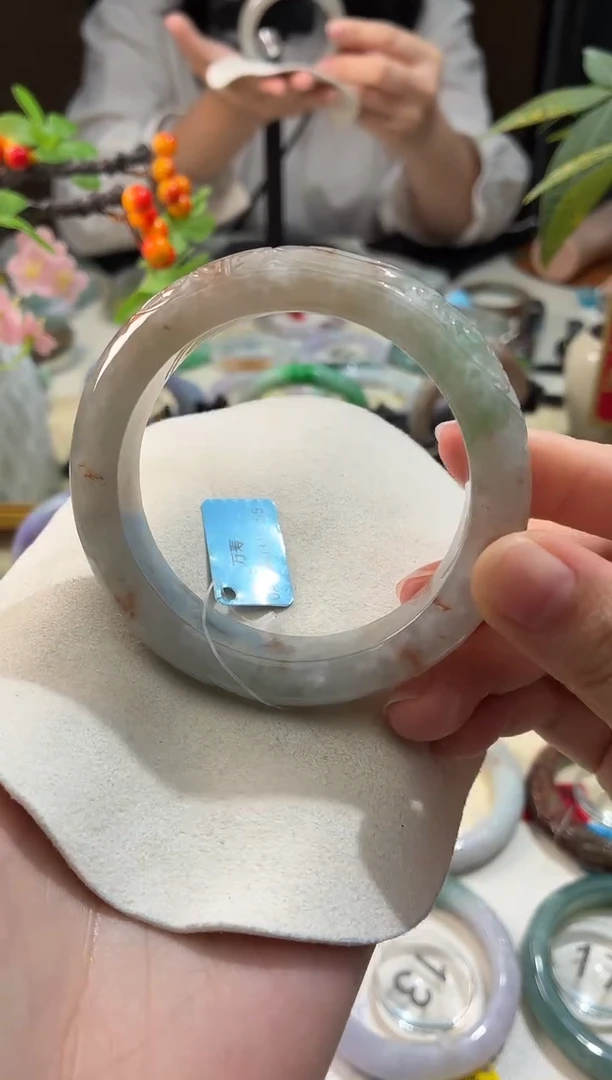 未镶嵌手镯翡翠碧****?963   翡翠手镯 55