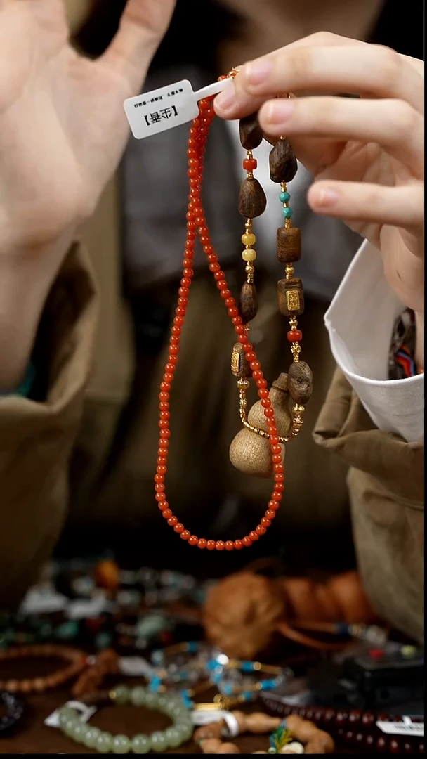 项链未镶嵌南红玛瑙南红葫芦项链/香尘/