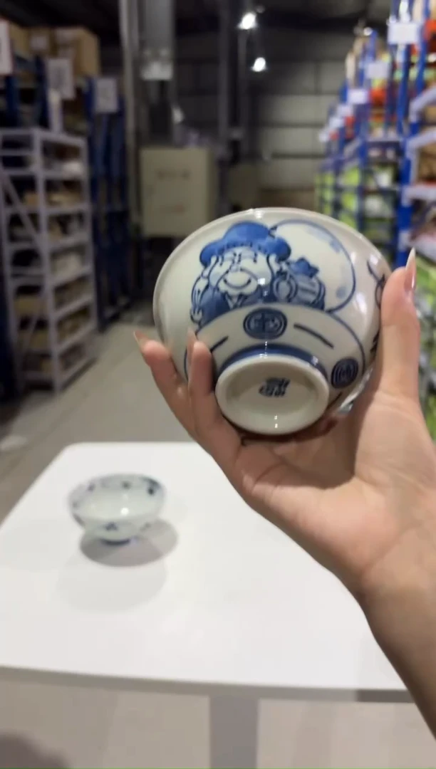 玻璃纸七福神　飯碗七福神　飯碗