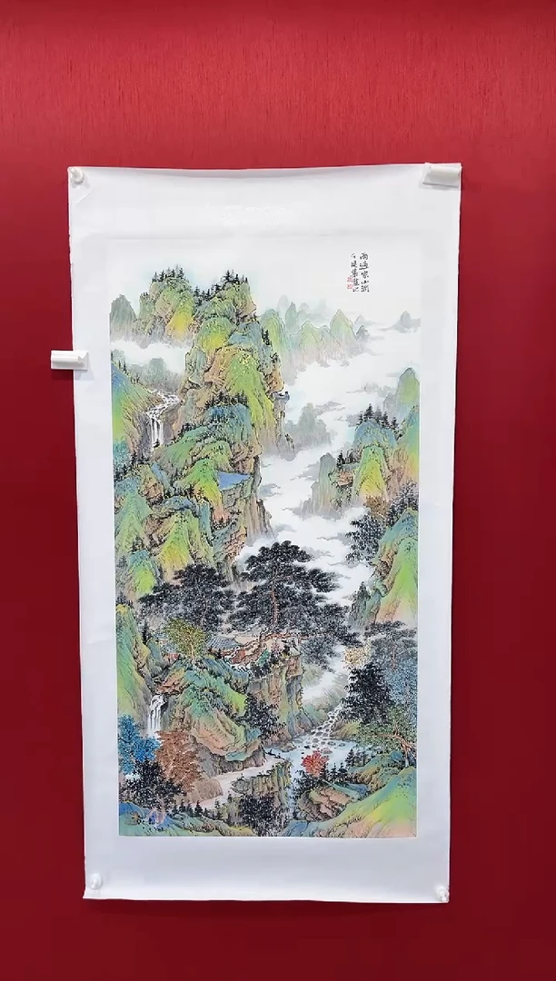 国画石建华老师画作