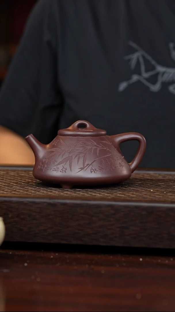 茶壶紫砂丹壶溢香紫砂壶280cc微暇