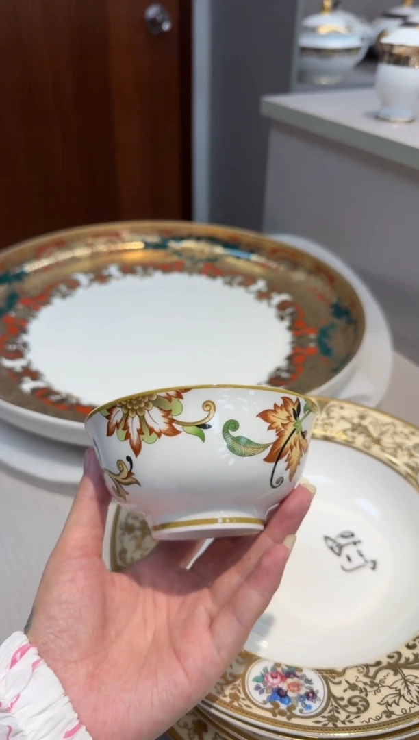 瓷片4.25英寸饭碗 福利款 微瑕 4个