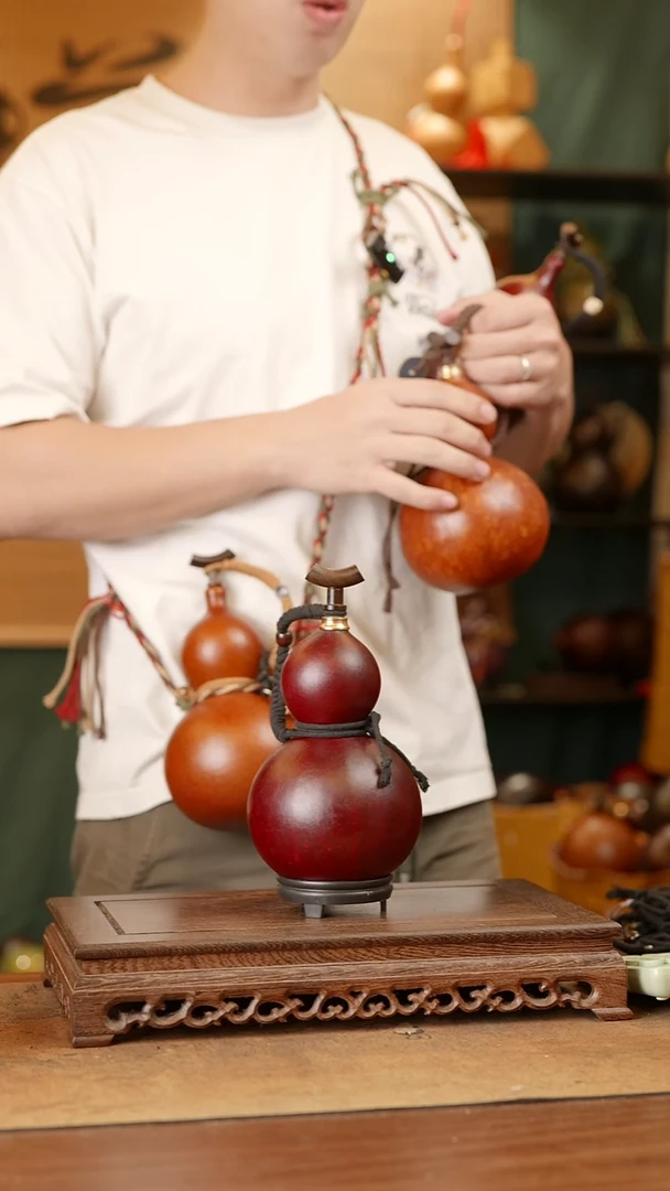 87号精品天然大漆酒葫芦一物一拍~