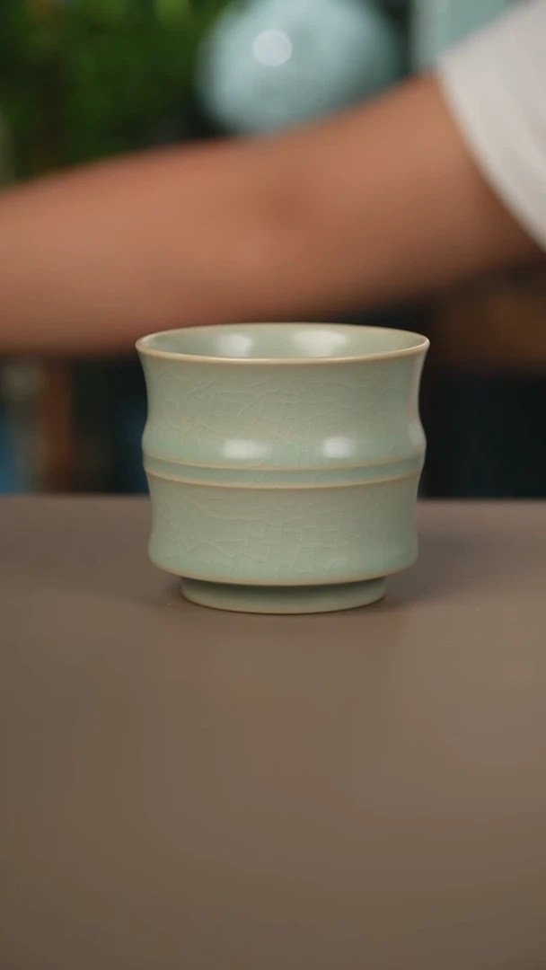 仿古竹节杯一级1