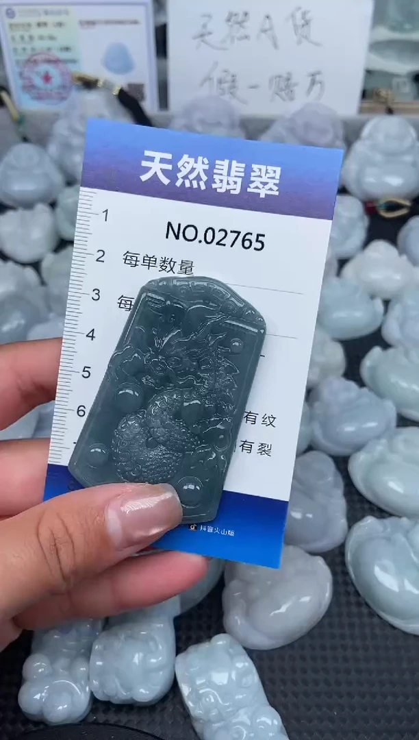 颈饰未镶嵌翡翠纯天然A货翡翠2765