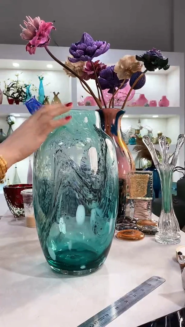 慕忆家手作琉璃花瓶