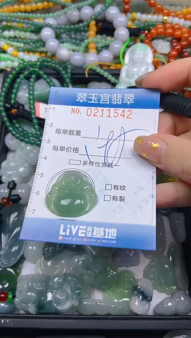 颈饰未镶嵌翡翠闪购C0211542