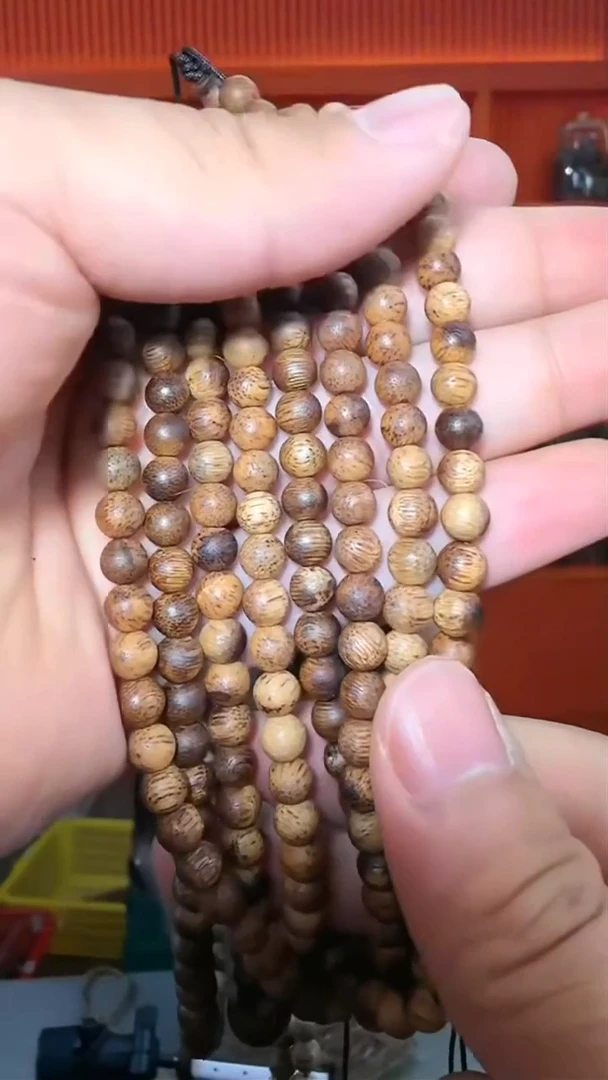 沉香手串62号不沉菩萨棋11g0.6多样性发一