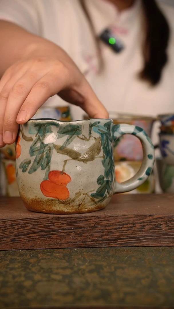 摆件泥垚手作 景德镇手工手绘器物