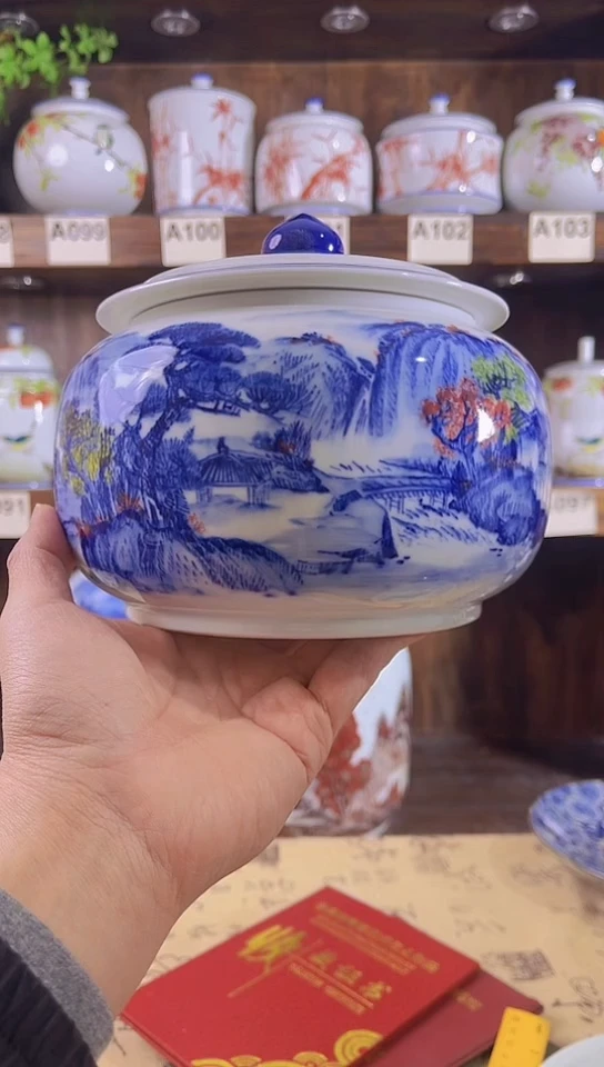 迎君陶瓷纯手工手绘      25