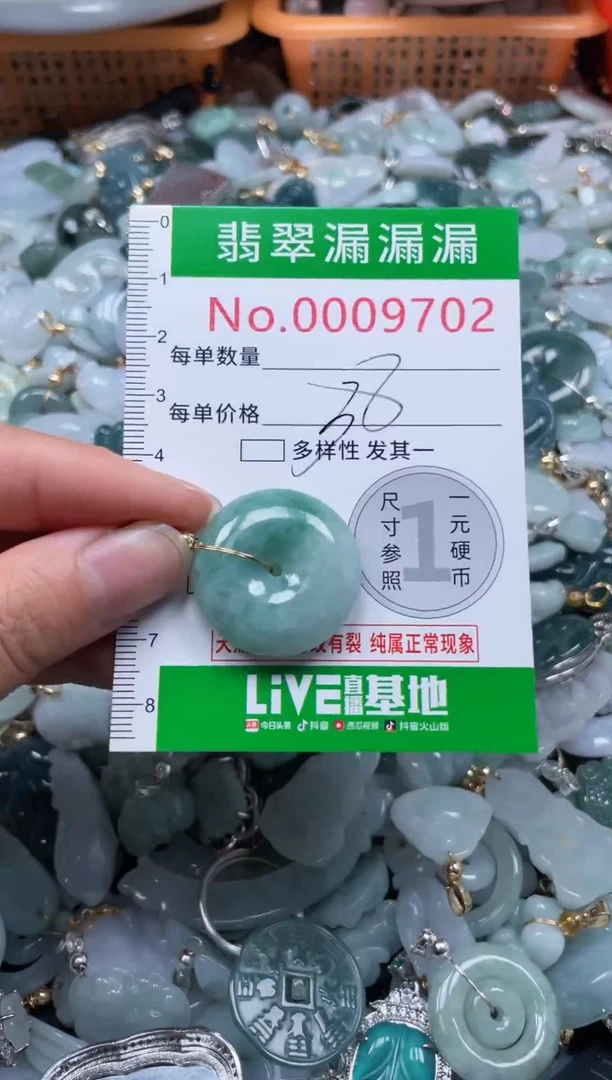 颈饰未镶嵌翡翠9702