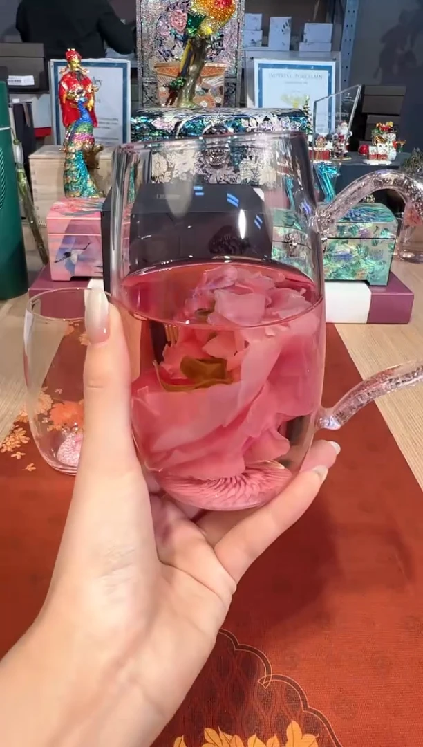 【闪购商品】杯105晶焱羽蓉杯（粉凤尾）