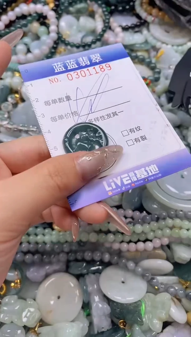 翡翠未镶嵌颈饰闪购0301189多样性发其一