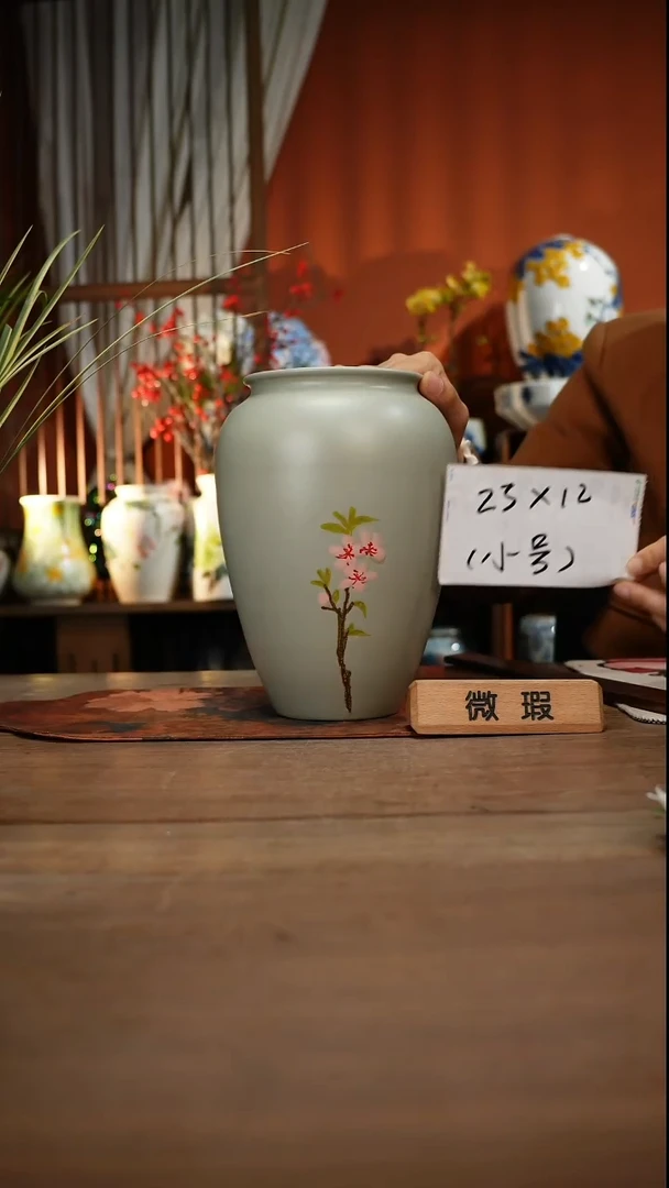当代高温釉下彩手绘陶瓷餐具