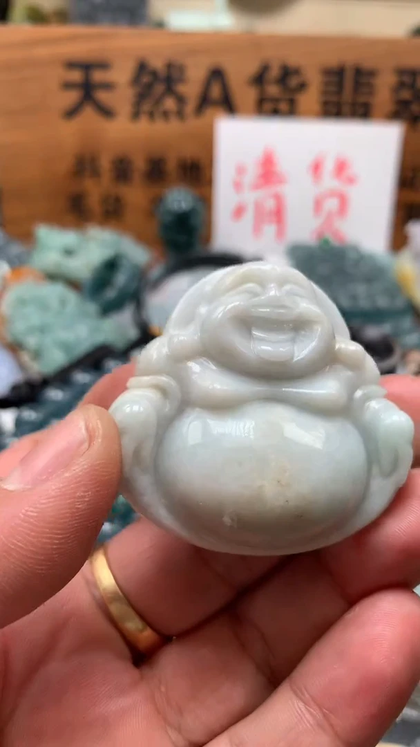 【闪购商品】翡翠颈饰未镶嵌保真天然A货翡翠