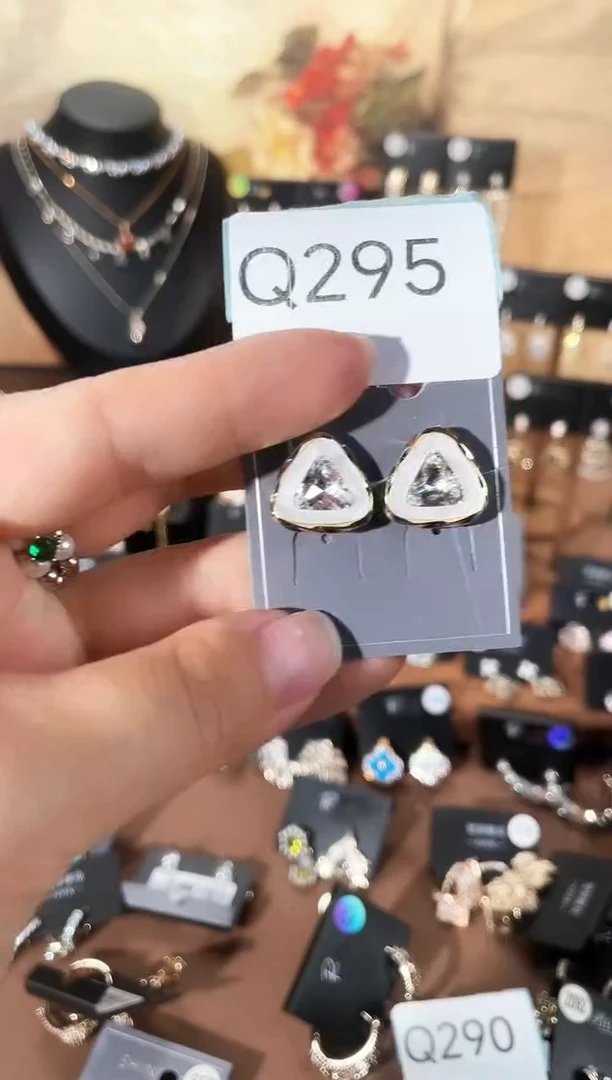 合金925银锆石Q295