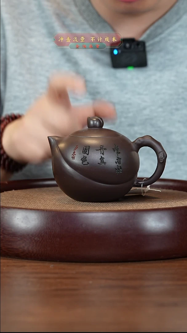 茶壶紫砂XC-宜兴紫砂壶h6203