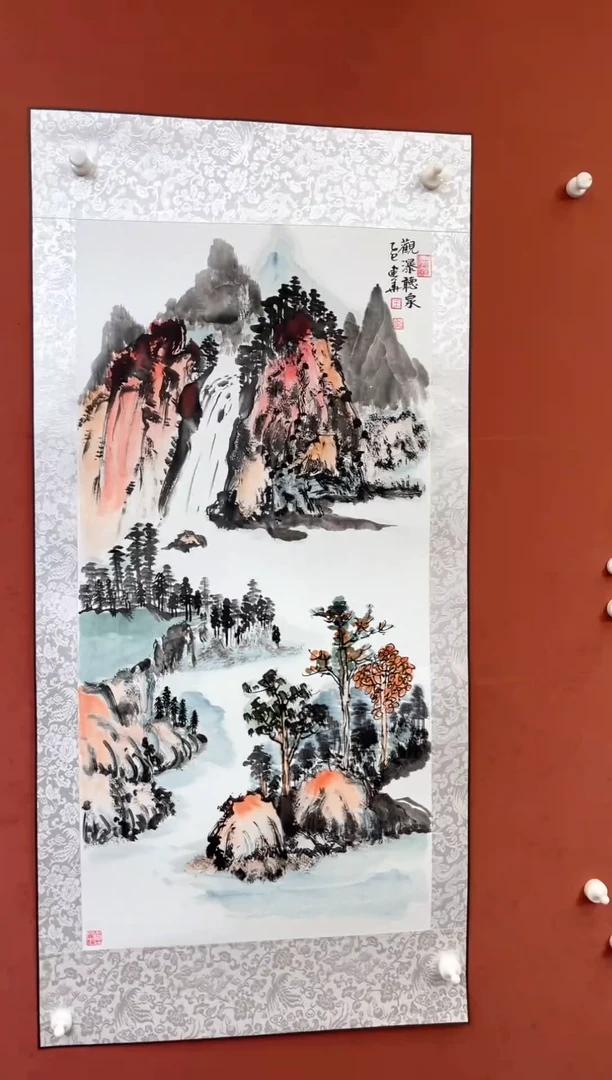 国画王建华老师现场创作 60