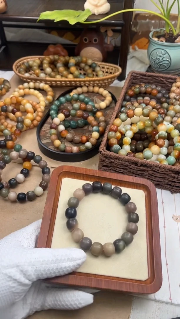 手串菩提根/象牙果a117卡14 干磨万圣家族孔一般