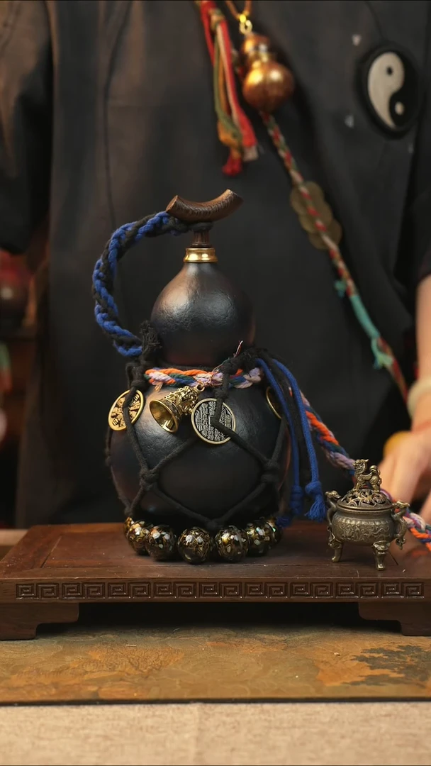 138大漆一物一拍记葫堂出品【不带手串】