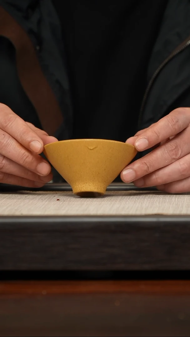 【闪购商品】紫砂茶壶段泥斗笠杯