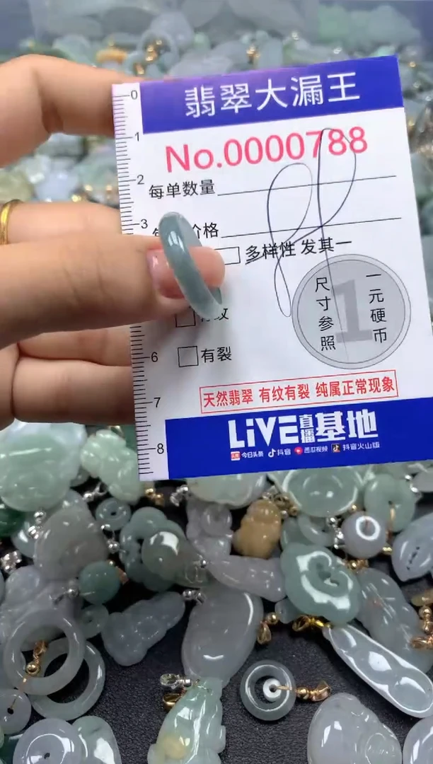 颈饰未镶嵌翡翠788