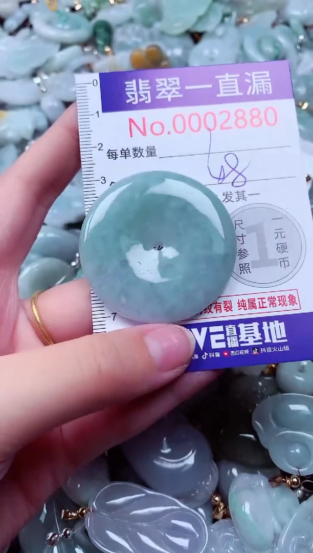 吊坠(不含链)未镶嵌翡翠2880