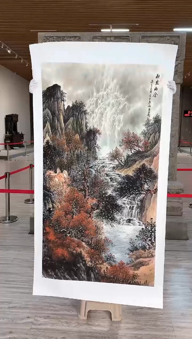 国画95赵隆轩艺术馆李庆兴老师作品