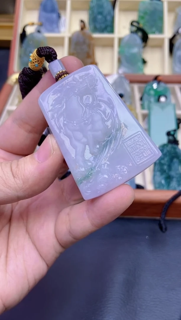 颈饰未镶嵌翡翠缅甸天然翡翠