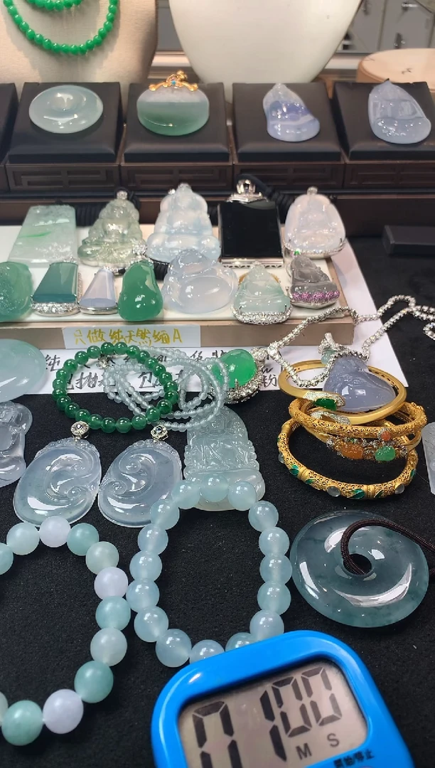 未镶嵌定制翡翠拾***～5010毛货不退不换