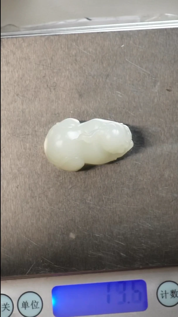 未镶嵌和田玉挂件善财童子