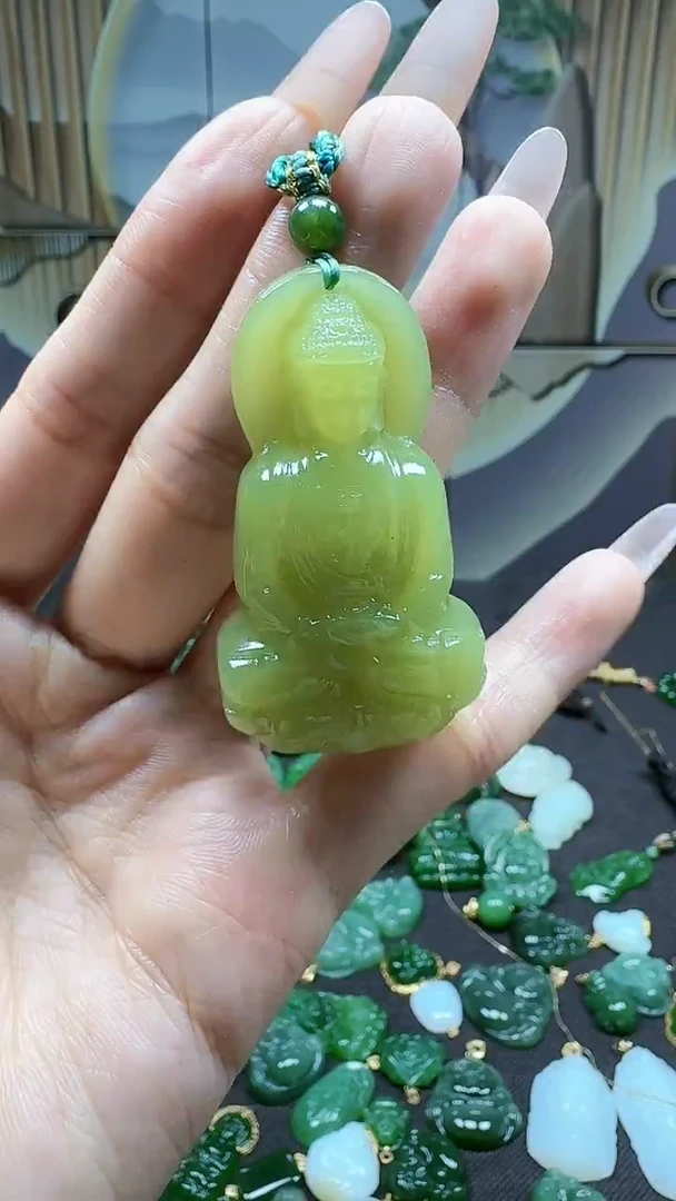 未镶嵌和田玉挂件1