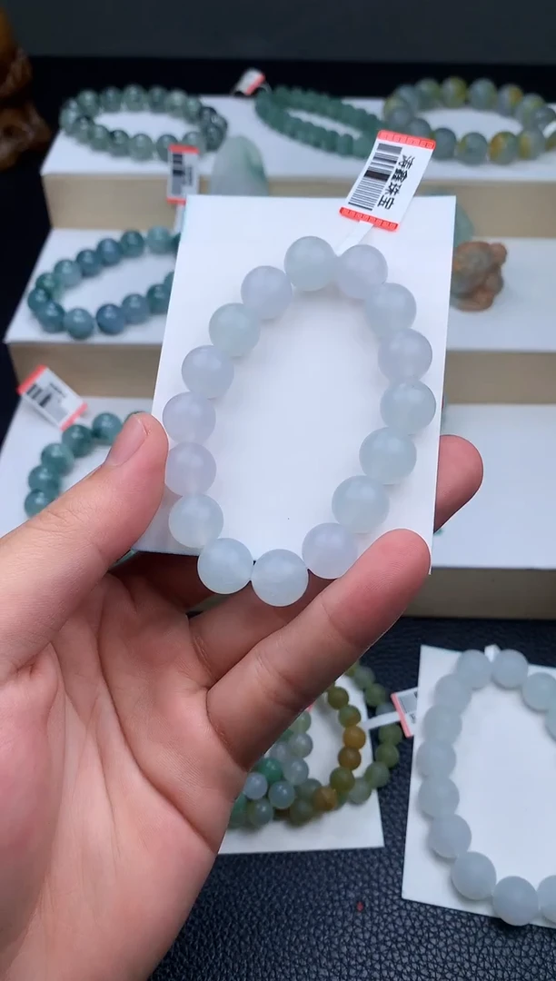 未镶嵌定制翡翠B*n手串