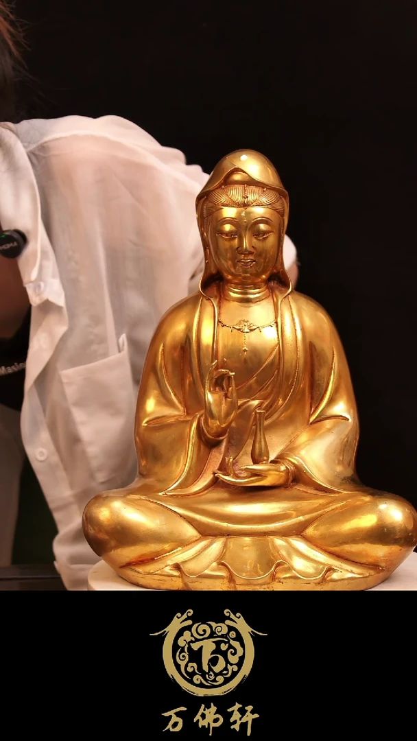 铜器摆件观音6666666666
