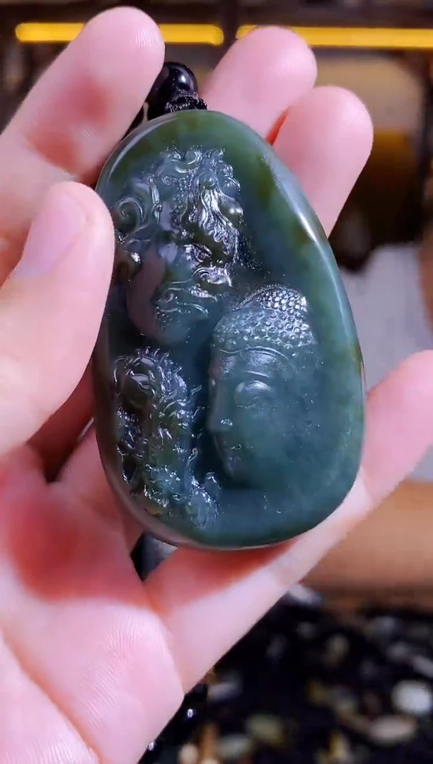 颈饰未镶嵌和田玉1