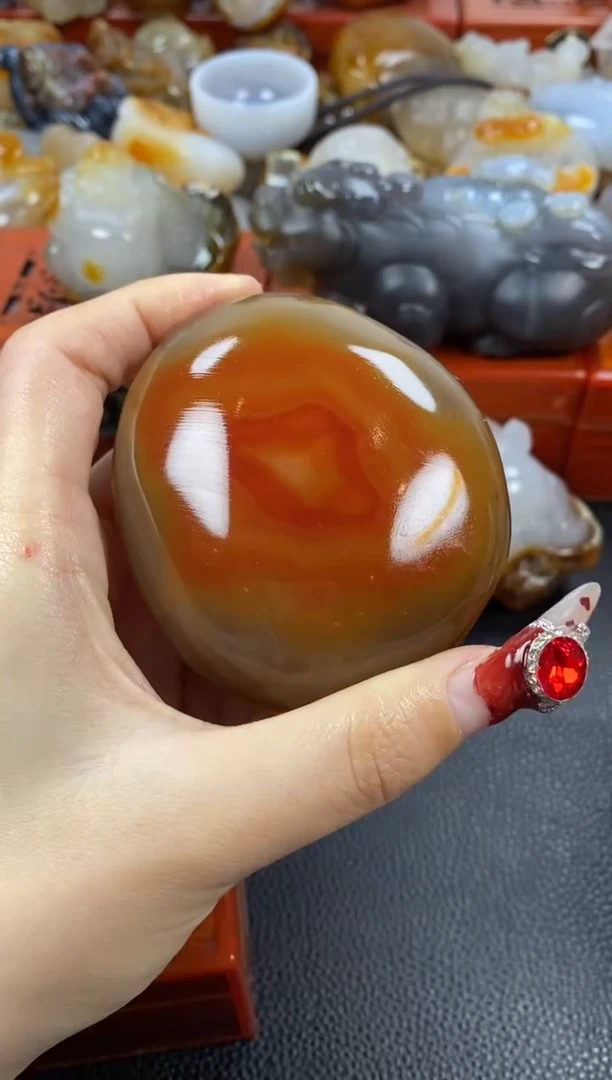 【闪购商品】玛瑙/玉髓手把未镶嵌1