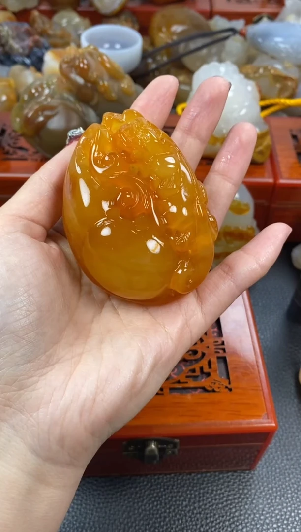 【闪购商品】玛瑙/玉髓手把未镶嵌1
