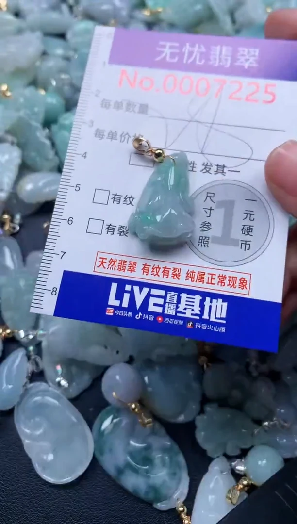 颈饰未镶嵌翡翠7225