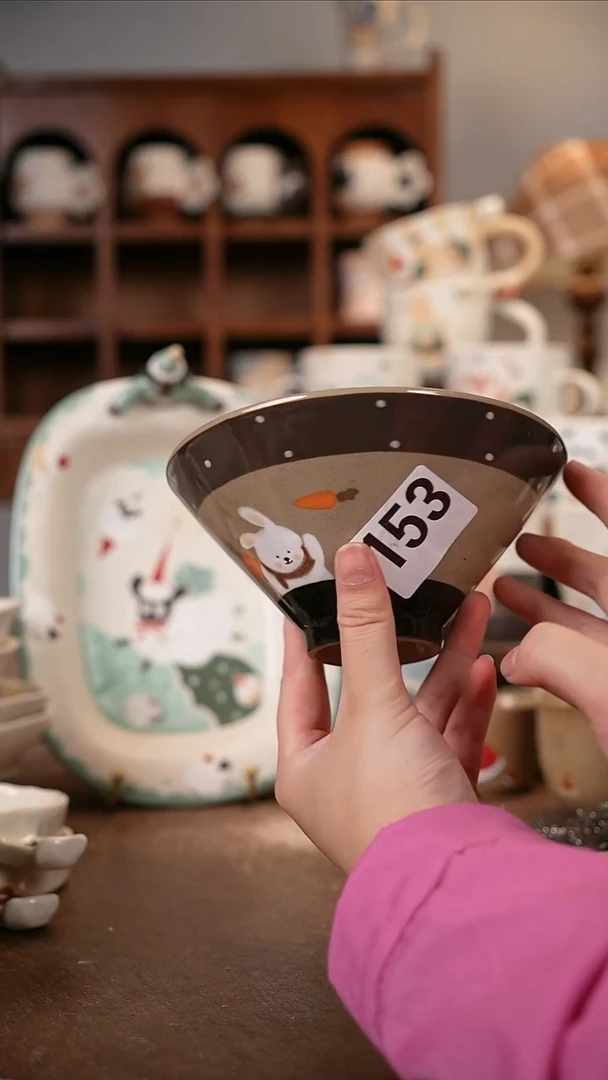 可爱川谷原创陶瓷8.8直播微瑕153