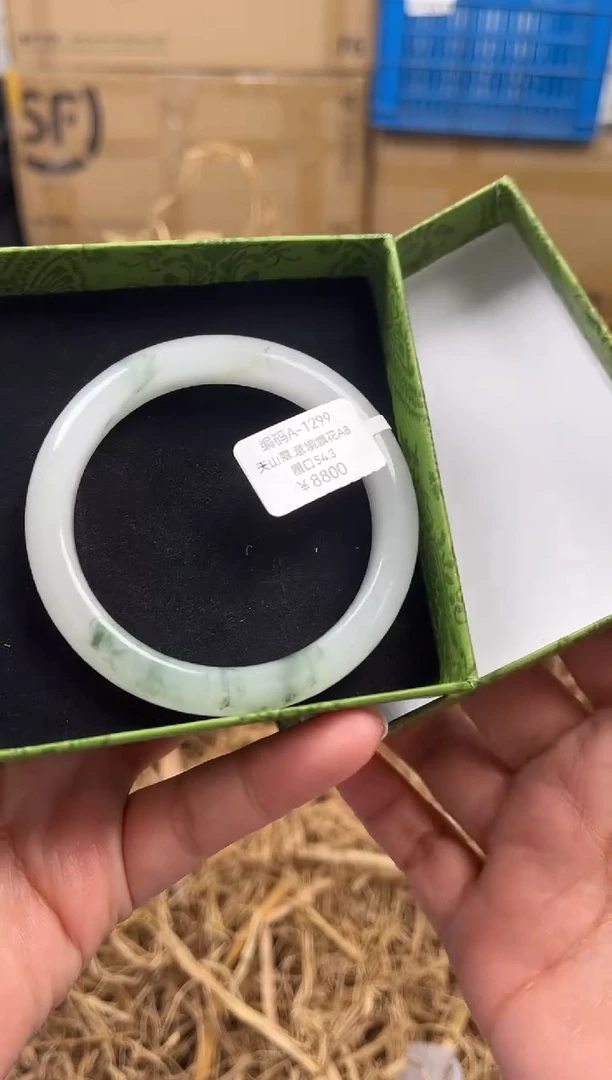 未镶嵌手镯石英质玉A-1299