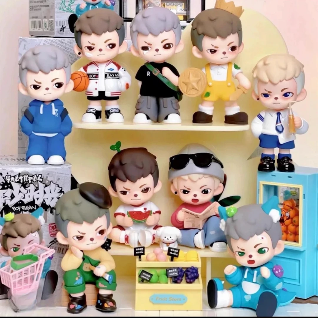 『对对碰』莉拉600大体年少时光我爱吃果果潮玩盲盒桌面摆件