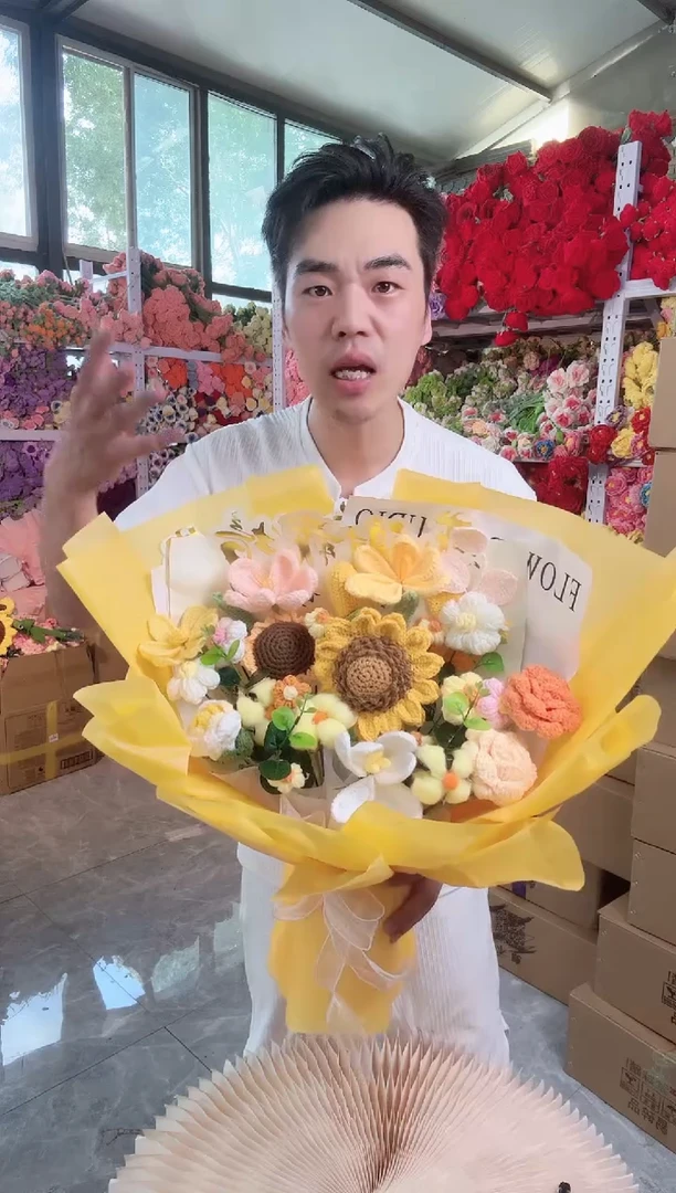 非遗手工定制花束，孤品清仓！！