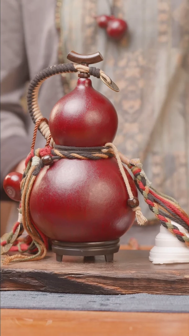 1719号链接精品大漆葫芦现货现发[一物一拍]