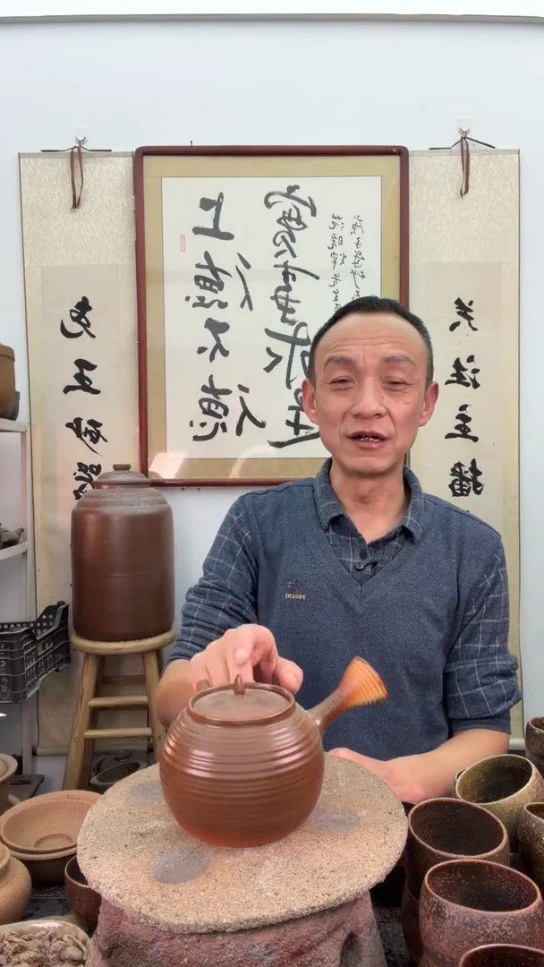 手工侧把壶非遗技艺