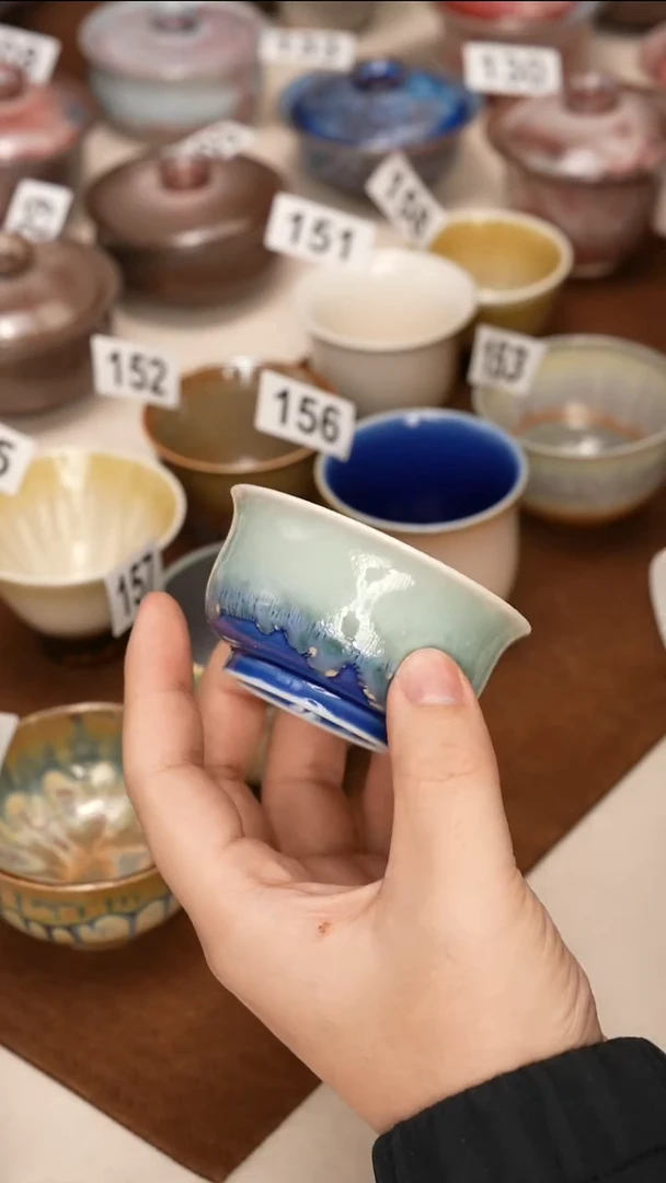 苏打柴窑景德镇茶具160