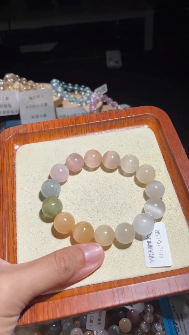 未镶嵌手链水晶54号多样性发一M13+